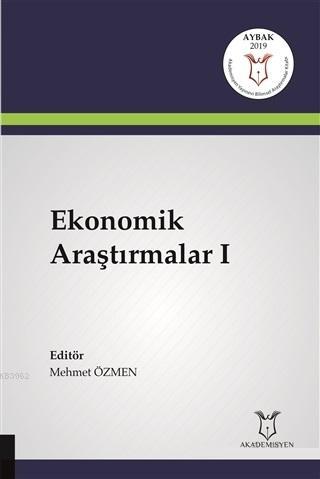 Ekonomik Araştırmalar 1 - Mehmet Özmen | Yeni ve İkinci El Ucuz Kitabı