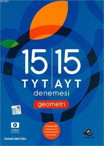 Endemik Yayınları TYT AYT Geometri 15 li Deneme 2020 Özel Endemik - | 