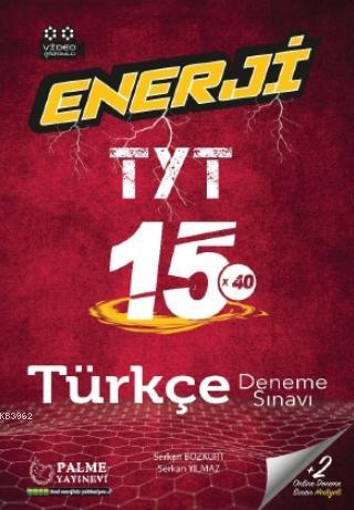 Enerji TYT Türkçe 15 Deneme Sınavı - Serkan Bozkurt | Yeni ve İkinci E