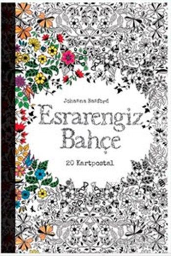 Esrarengiz Bahçe (20 Kartpostal) - Johanna Basford | Yeni ve İkinci El