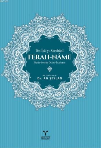 Ferah - Name - İbn İsa Saruhani | Yeni ve İkinci El Ucuz Kitabın Adres