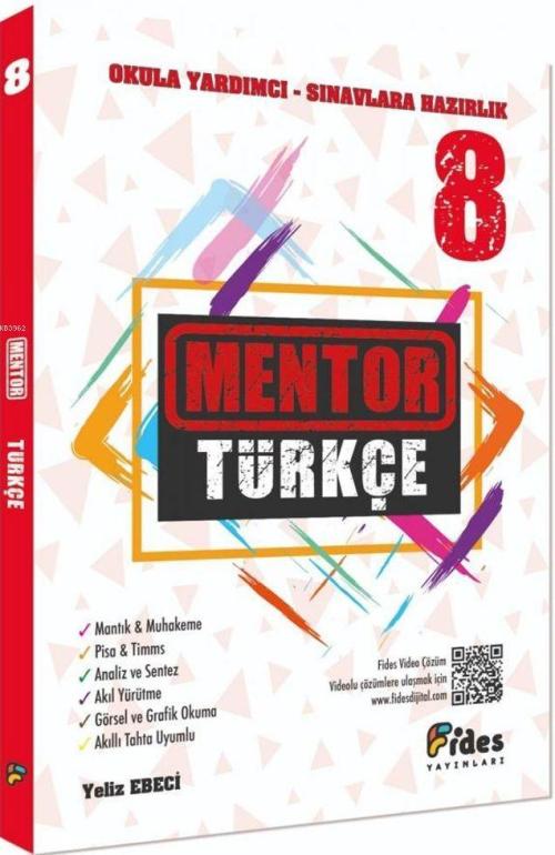 Fides Yayınları 8. Sınıf LGS Mentor Türkçe Fides - | Yeni ve İkinci El