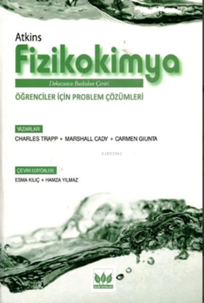 Fizikokimya Problem Çözümleri - P. W. Atkins | Yeni ve İkinci El Ucuz 