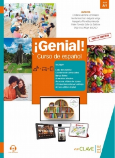 Genial! A1 +Audio Descargable - Cristina Herrero Fernandez | Yeni ve İ