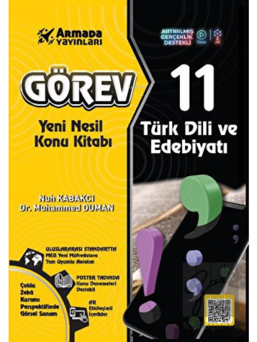 Görev 11. Sınıf Türk Dili ve Edebiyatı Görev Konu Kitabı - Muhammed Du