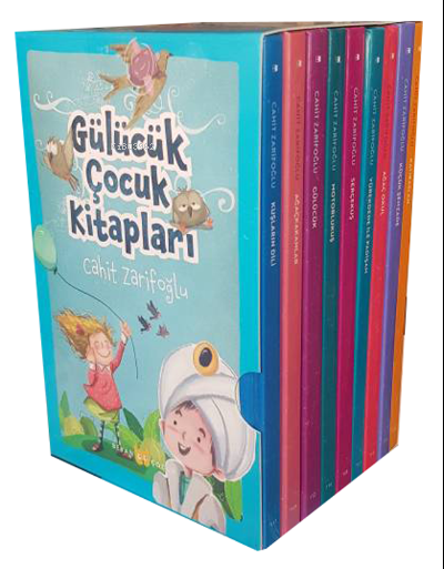 Gülücük Çocuk Kitapları;Renkli Ciltli Kutulu Set (9 Kitap) - Cahit Zar