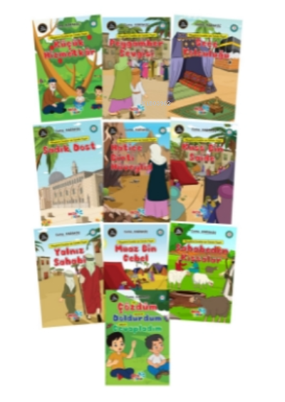 Hikayelerle Çocuklar İçin Sahabe Hayatı Set 10 Kitap - Cuma Karakoç | 