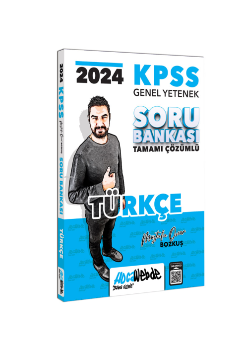 HocaWebde Yayınları 2024 KPSS Genel Yetenek Türkçe Tamamı Çözümlü Soru