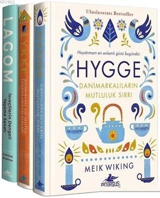 Hygge-Lykke-Lagom Set (3 Kitap Takım) - Linnea Dunne | Yeni ve İkinci 