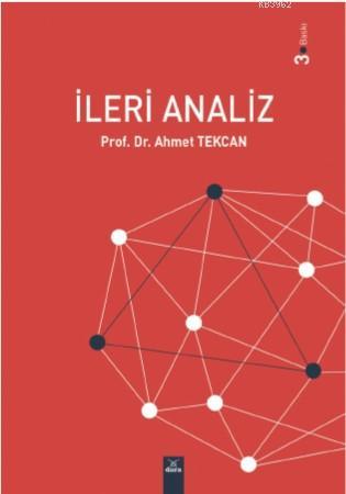 İleri Analiz - Ahmet Tekcan | Yeni ve İkinci El Ucuz Kitabın Adresi