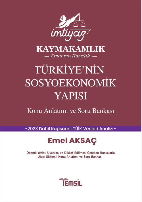İmtiyaz Türkiyenin Sosyoekonomik Yapısı Konu Anlatımı Ve Soru Bankası 