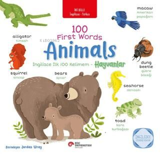 İngilizce İlk 100 Kelimem - Hayvanlar - Rosie Neave | Yeni ve İkinci E