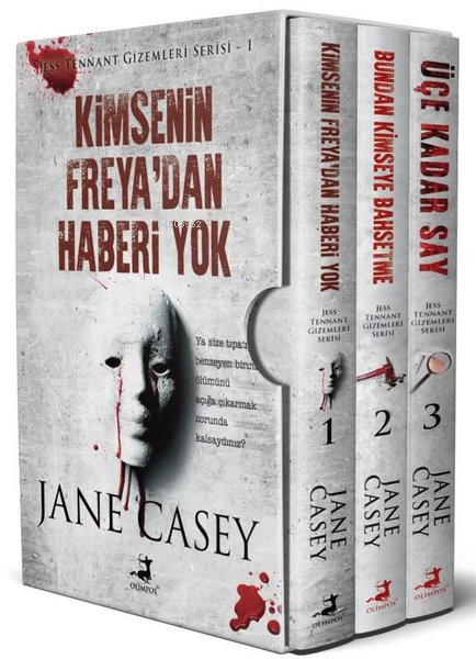 Jane Casey Jess Tennant Serisi Seti - 3 Kitap Takım - Kutulu - Jane Ca