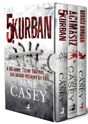 Jane Casey Maeve Kerrigan Serisi 1 - 3 Kitap Takım - Kutulu - Jane Cas