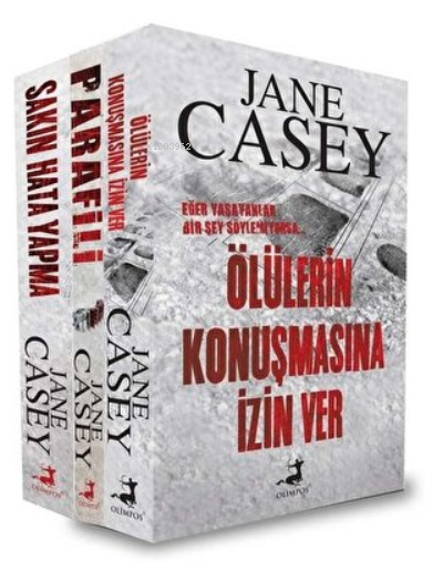 Jane Casey Polisiye Set 1 (3 Kitap Takım) - Jane Casey | Yeni ve İkinc