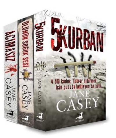 Jane Casey Polisiye Set 3 (3 Kitap Takım) - Jane Casey | Yeni ve İkinc