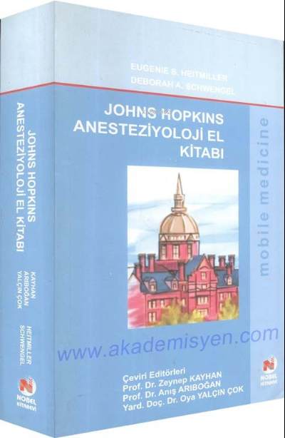 John Hopkins Anesteziyoloji El Kitabı - Zeynep Kayhan | Yeni ve İkinci