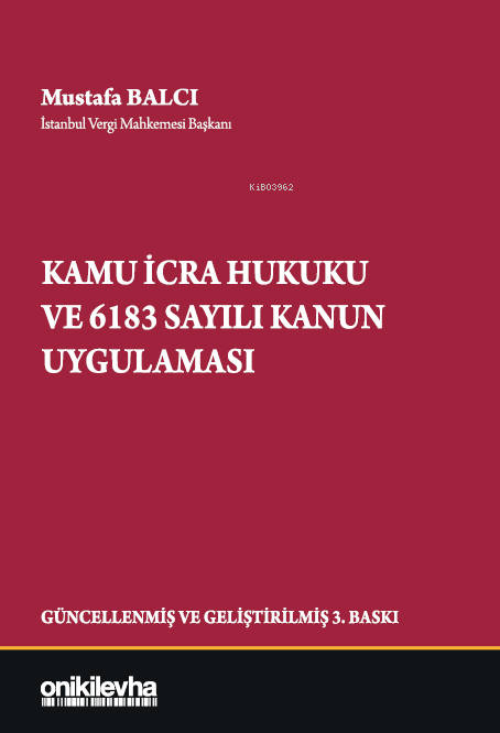 Kamu İcra Hukuku ve 6183 Sayılı Kanun Uygulaması - Mustafa Balcı | Yen