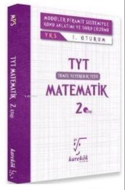 YKS TYT Matematik 2. Kitap 1. Oturum - Kolektif- | Yeni ve İkinci El U