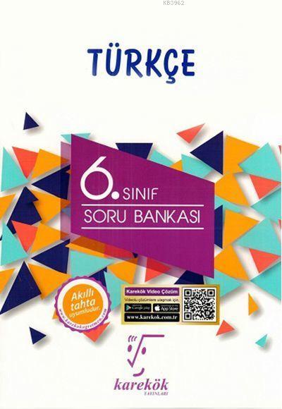 Karekök Yayınları 6. Sınıf Türkçe Soru Bankası Karekök - | Yeni ve İki