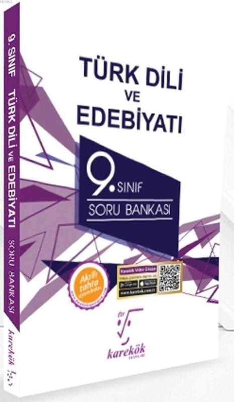 Karekök Yayınları 9. Sınıf Türk Dili ve Edebiyatı Soru Bankası Karekök