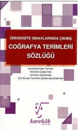 Karekök Yayınları Coğrafya Terimleri Sözlüğü Karekök - | Yeni ve İkinc