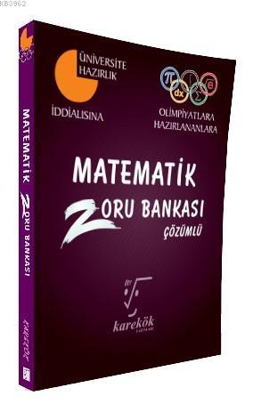 Karekök Yayınları TYT AYT Matematik Çözümlü Zoru Bankası Olimpiyatlara