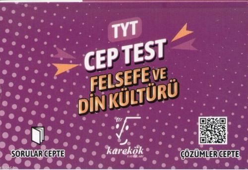 Karekök Yayınları TYT Felsefe ve Din Kültürü Cep Test Karekök - | Yeni