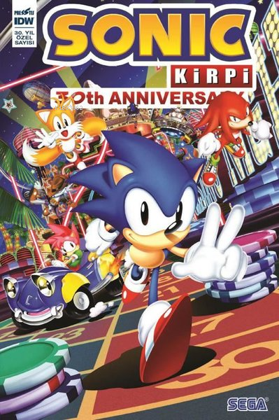 Kirpi Sonic 30.Yıl Özel - Ian Flynn | Yeni ve İkinci El Ucuz Kitabın A