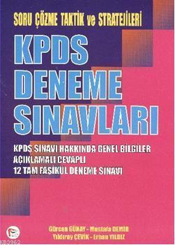 KPDS Deneme Sınavları - Gürcan Günay | Yeni ve İkinci El Ucuz Kitabın 