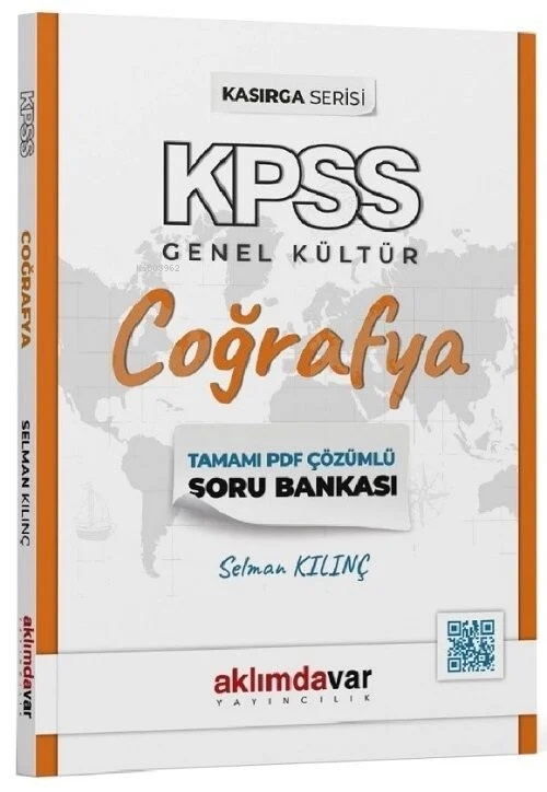 KPSS Coğrafya Kasırga Soru Bankası PDF Çözümlü - Selman Kılınç | Yeni 