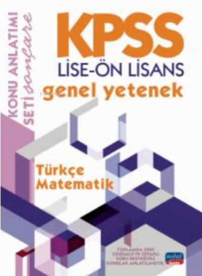 KPSS Lise - Ön Lisans Genel Yetenek Konu Anlatımı - Türkçe - Matematik