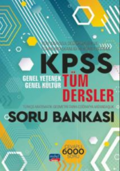 KPSS Tüm Dersler GY-GK Soru Bankası - Türkçe - Matematik - Geometri - 