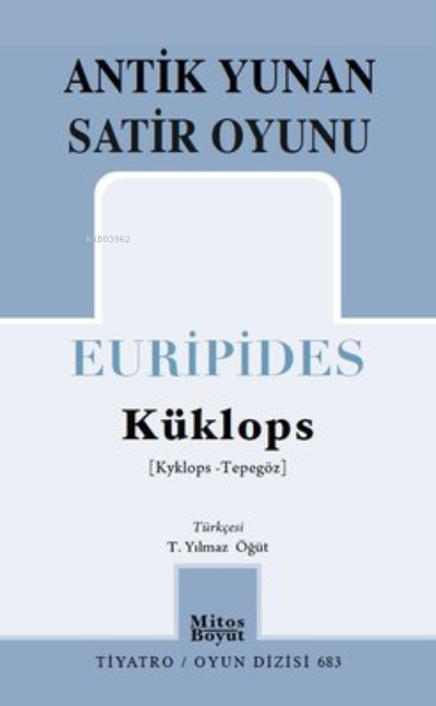 Küklops - Antik Yunan Satir Oyunu - Euripides | Yeni ve İkinci El Ucuz
