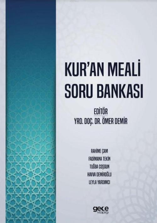 Kur'an Meali Soru Bankası - Ömer Demir | Yeni ve İkinci El Ucuz Kitabı