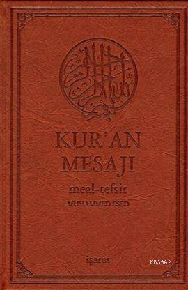 Kur'an Mesajı Meal-Tefsir (Büyük Boy - Şamua) (Ciltli) - Muhammed Esed