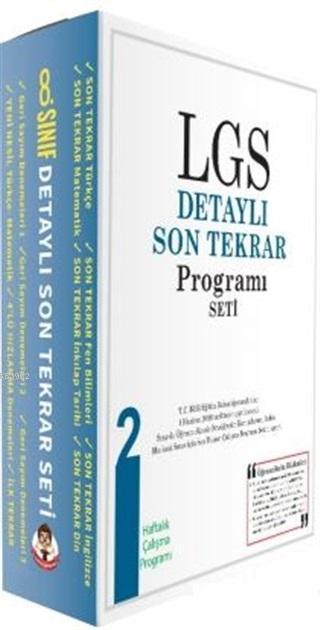 LGS Detaylı Son Tekrar Programı Seti - Kolektif | Yeni ve İkinci El Uc