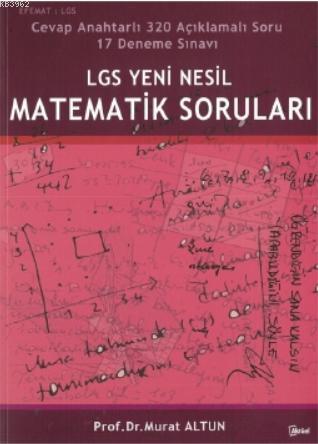 LGS Yeni Nesil Matematik Soruları - Murat Altun | Yeni ve İkinci El Uc