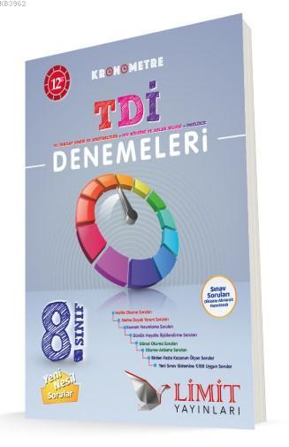 Limit Yayınları 8. Sınıf LGS TDİ (İnkılap-Din-İngilizce) Denemeleri Li
