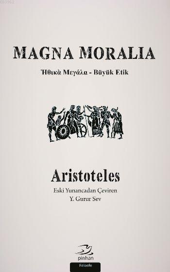 Magna Moralia - Aristoteles (Aristo) | Yeni ve İkinci El Ucuz Kitabın 