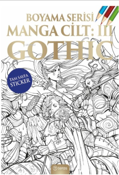 Manga Boyama Cilt III: Gothic - Kolektif | Yeni ve İkinci El Ucuz Kita