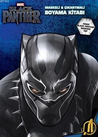 Marvel Black Panther Maskeli ve Çıkartmalı Boyama Kitabı - Kolektif | 