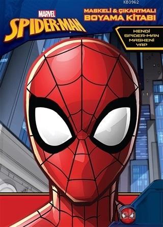 Marvel Spider-Man Maskeli ve Çıkartmalı Boyama Kitabı - Kolektif | Yen