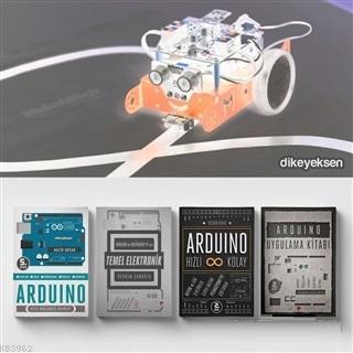 Mekar'lar için Cep Boy Arduino Başlangıç Seti (4 Kitap Takım) - Devrim