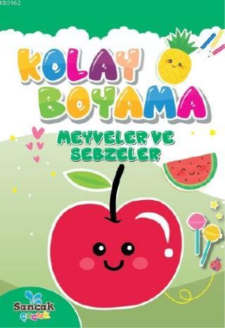 Kolay Boyama - Meyveler ve Sebzeler - Fatıma Gülbahar Karaca | Yeni ve