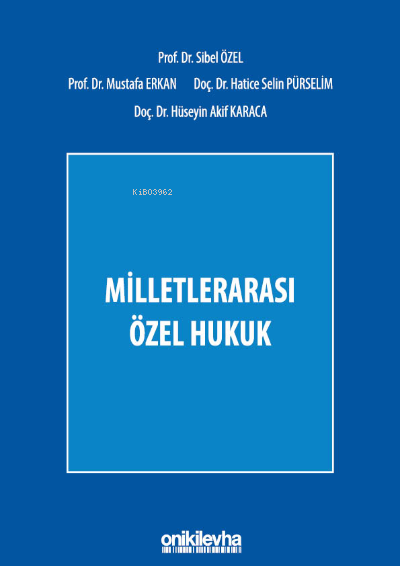 Milletlerarası Özel Hukuk - Mustafa Erkan | Yeni ve İkinci El Ucuz Kit