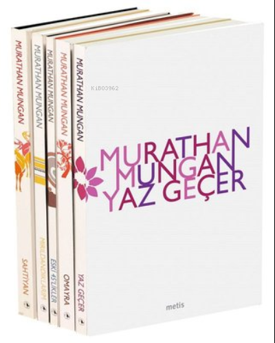Murathan Mungan Şiir Seti - 5 Kitap Takım Hediyeli - Murathan Mungan |