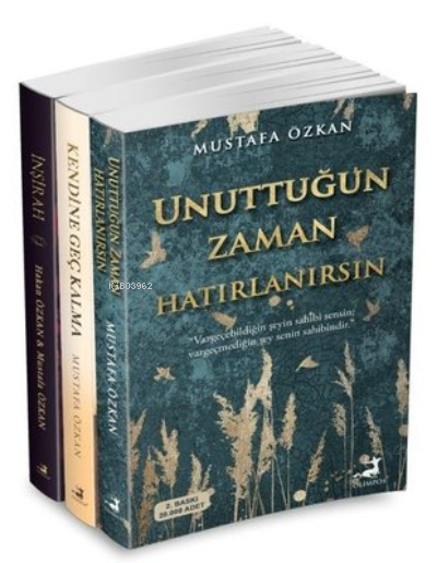 Mustafa Özkan Seti - 3 Kitap Takım - Mustafa Özkan | Yeni ve İkinci El