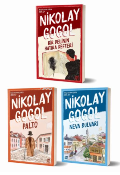 Nikolay Gogol Seti ;(3 Kitap Takım ) - Nikolay Vasilyeviç Gogol | Yeni