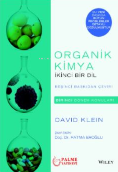 Organik Kimya ;İkinci Bir Dil - David Klein | Yeni ve İkinci El Ucuz K